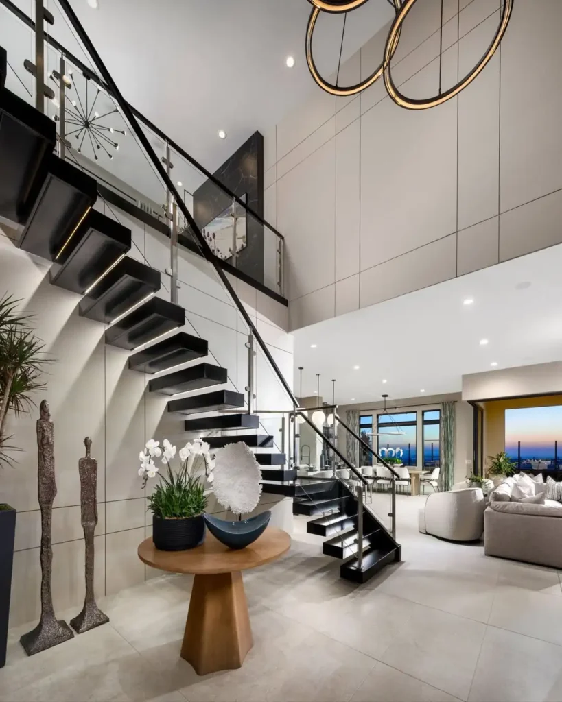 Modern Floating Staircase