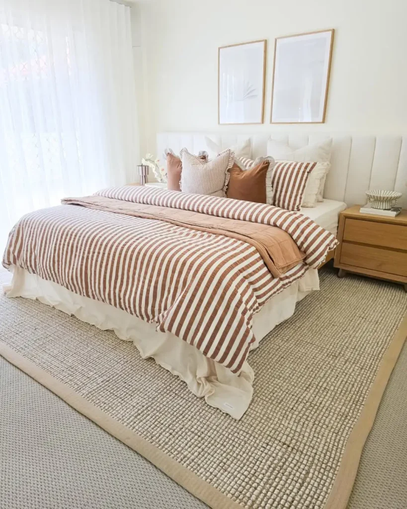 Striped Quilt Styling