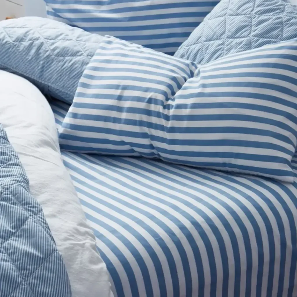 15 Striped Bedding Ideas for a Stylish Bedroom Refresh 5 striped bedding ideas