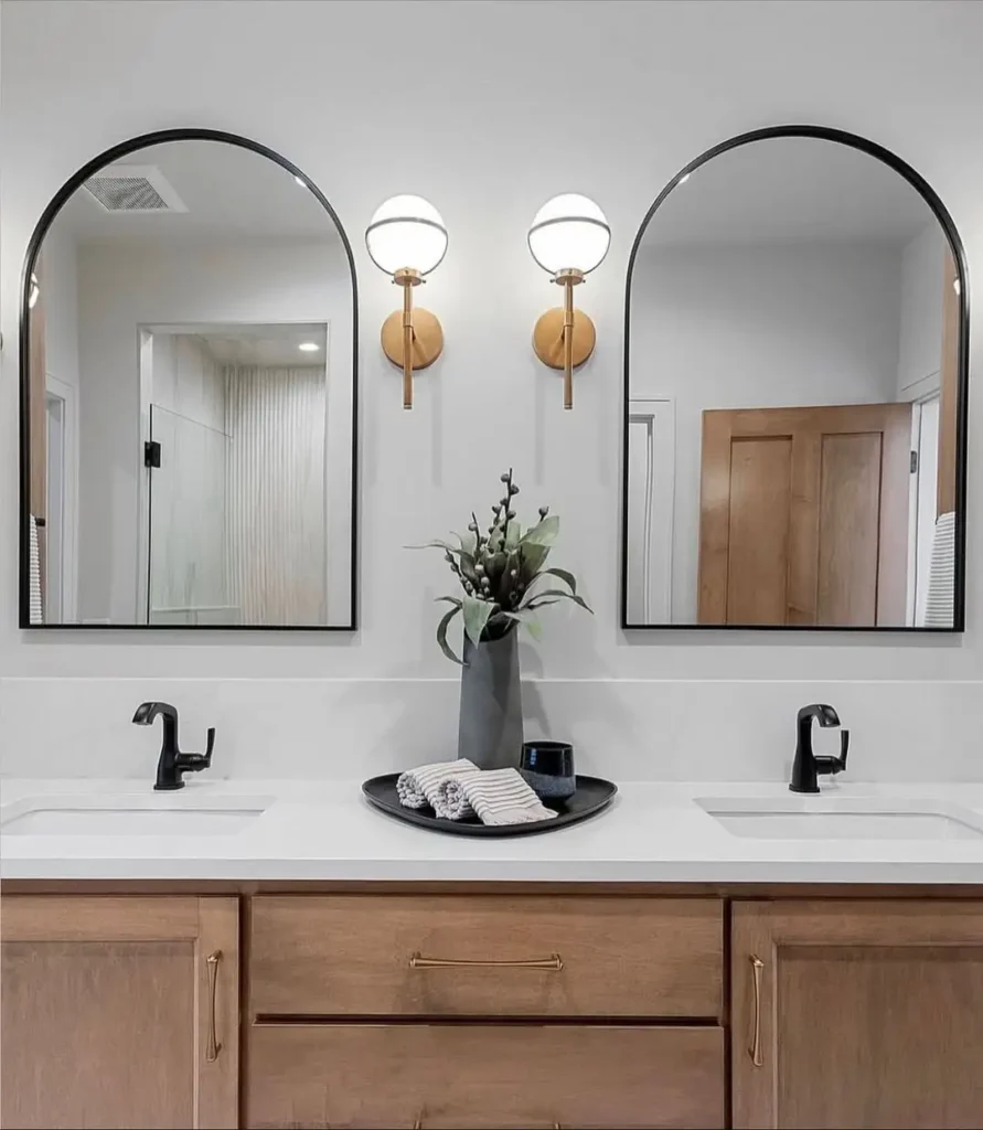 16 Bright Bathroom Lighting Ideas for Every Mood 5 Modern Wall Sconce Vanity Lights