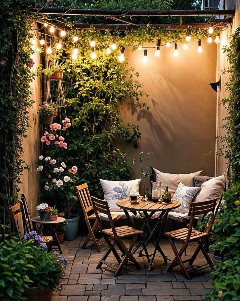 Cozy Patio Lighting Plan