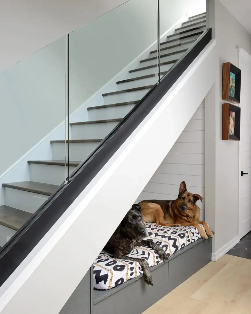 Under Staircase Pet Corner