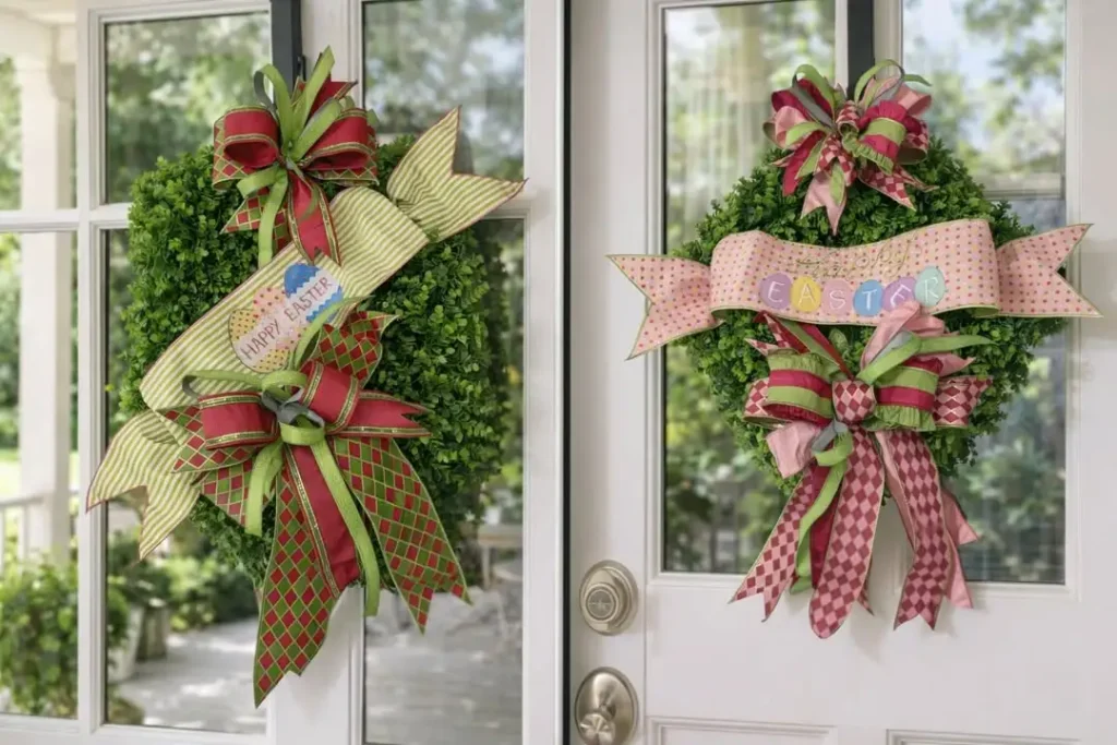 20 Easter Decor Ideas to Refresh Your Home 9 Easter Wreath Ideas