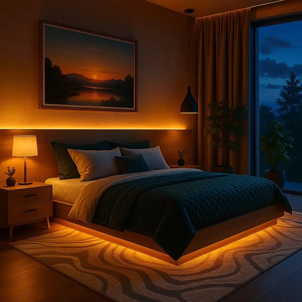 Cinematic Bedroom Lighting