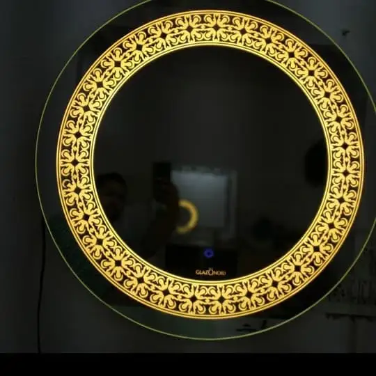  Mirror Art With LED Lighting