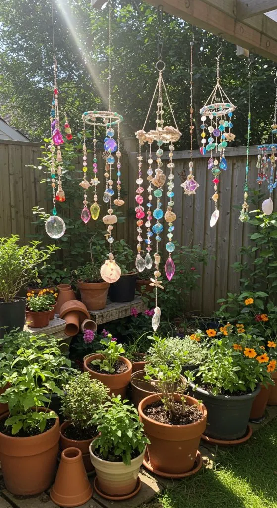 Mirror Shard Garden Decor