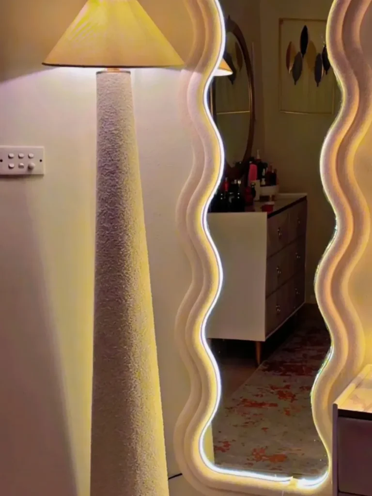 16 Full Length Mirror Ideas to Elevate Your Space 33 LED Full Body Mirrors