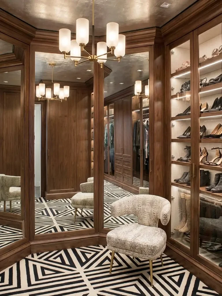 Mirror Wall Closet Designs