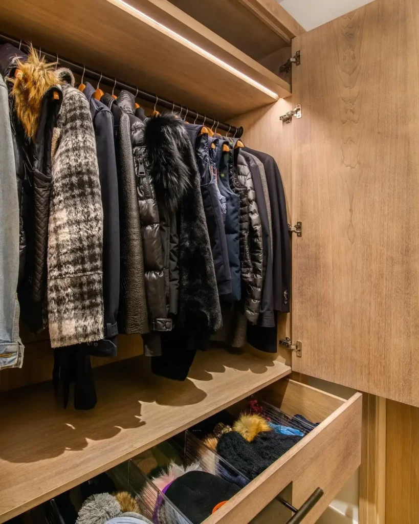 Coat Closet Drawer Organizers