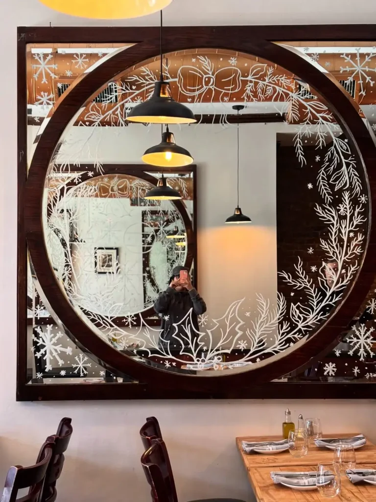 Mirror and Wall Art Combinations