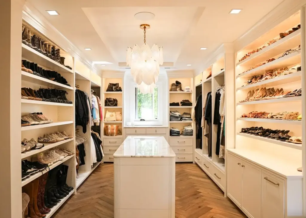 Luxury Walk In Closet Aesthetic