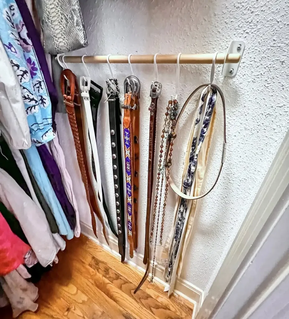 Closet Hooks for Accessories