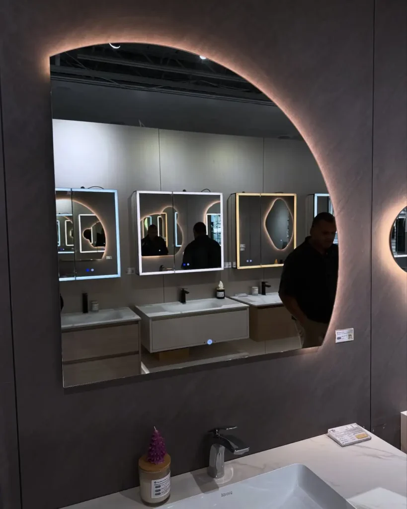 16 Vanity Mirror Ideas for a Stylish Beauty Space 47 Mirror with Built In LED Strip