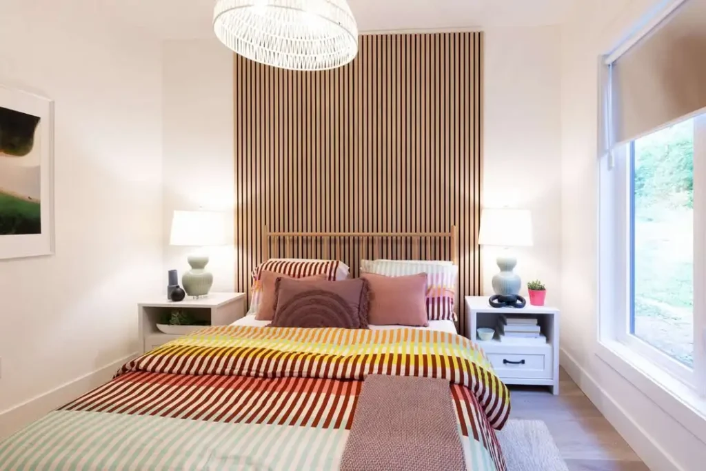 Scandinavian Wood Panel Walls