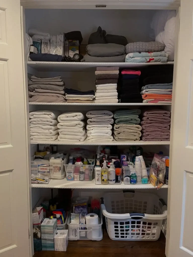 15 Linen Closet Organization Ideas For a Tidy Home 13 Linen Closet Divider Systems