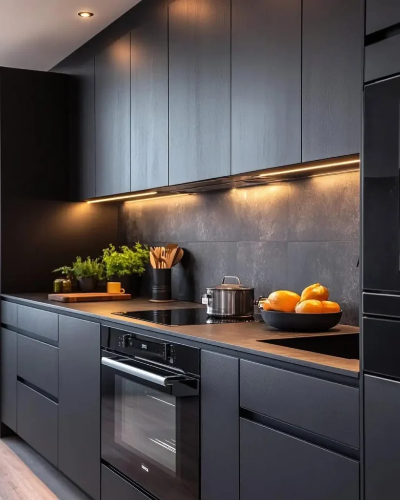 15 Kitchen Paint Colors That Instantly Refresh 25 Modern Black Kitchen Accents