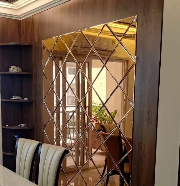 Modern Frameless Mirror Panels