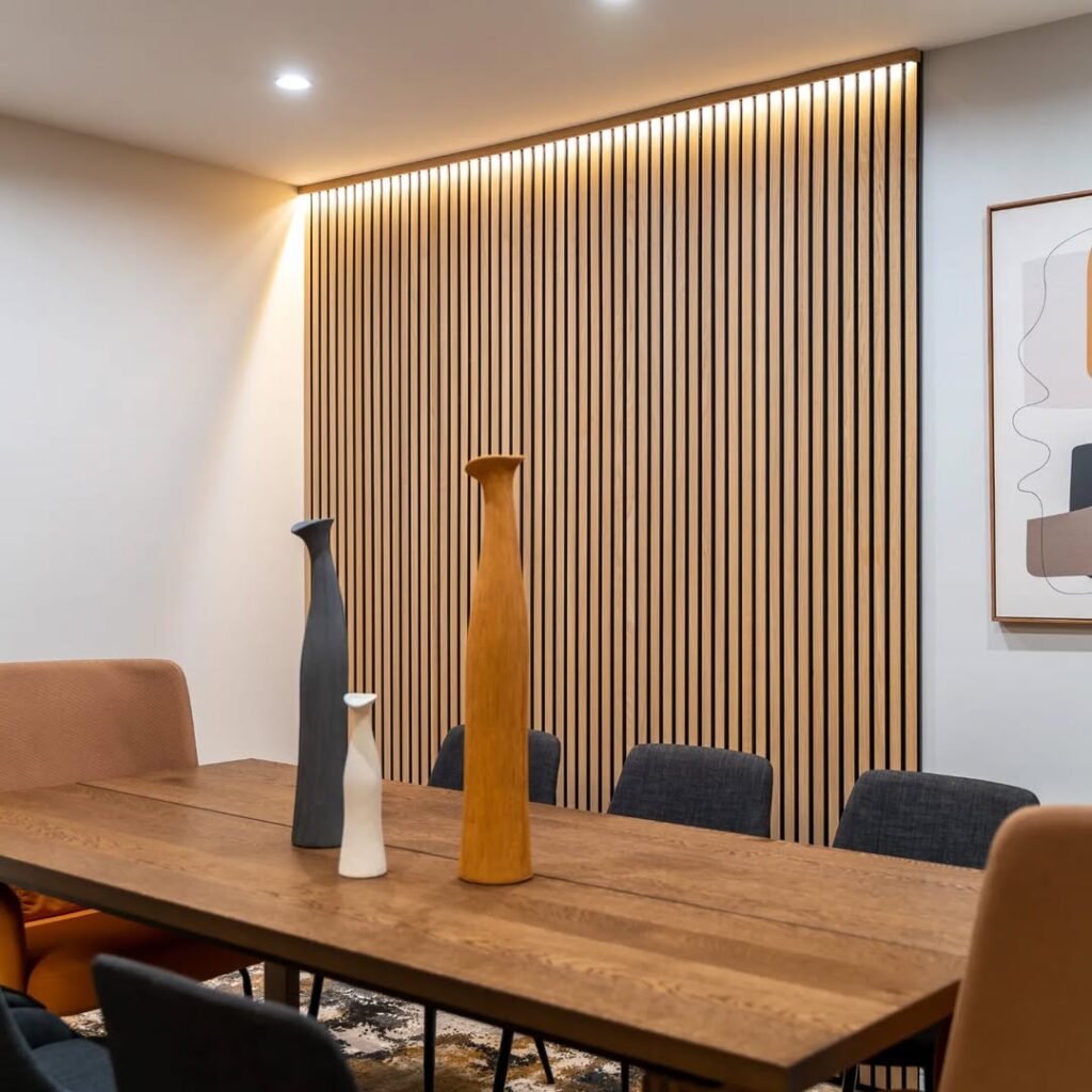 Natural Oak Wall Panels