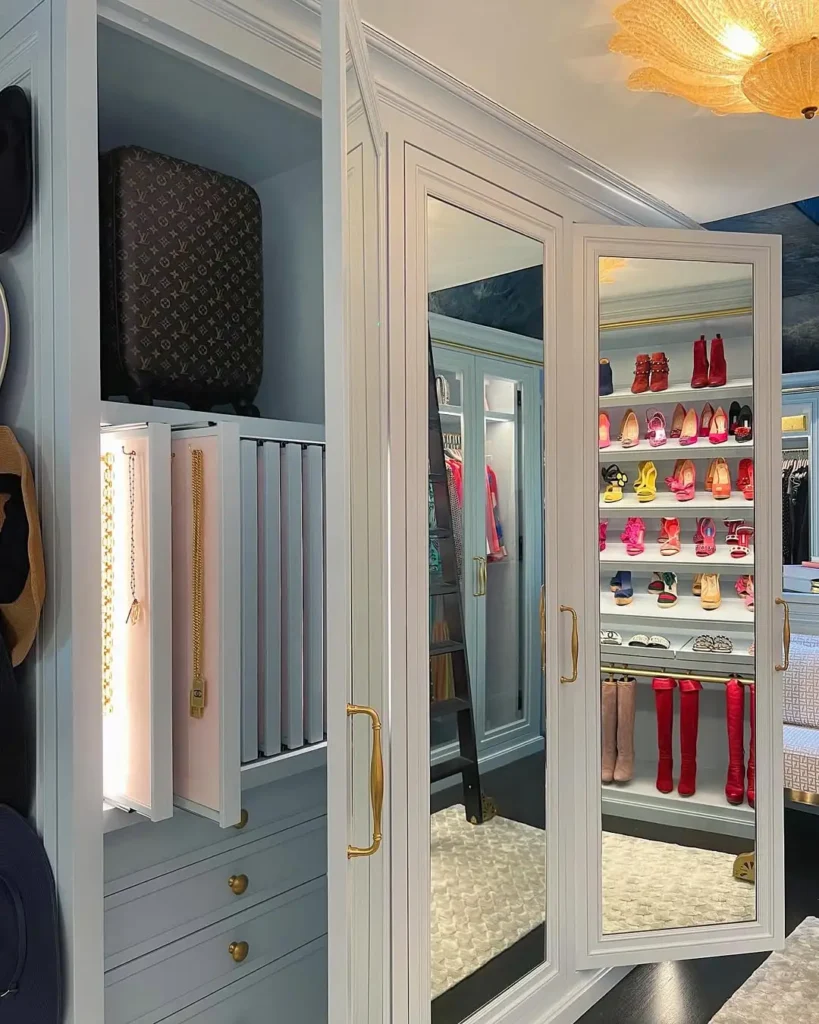 Mirrored Wardrobe Closet Designs