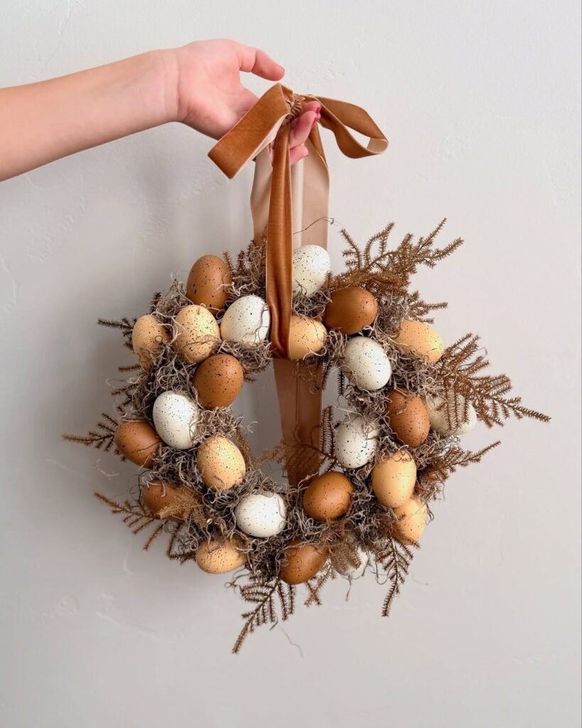 DIY Easter Wreath Tutorial