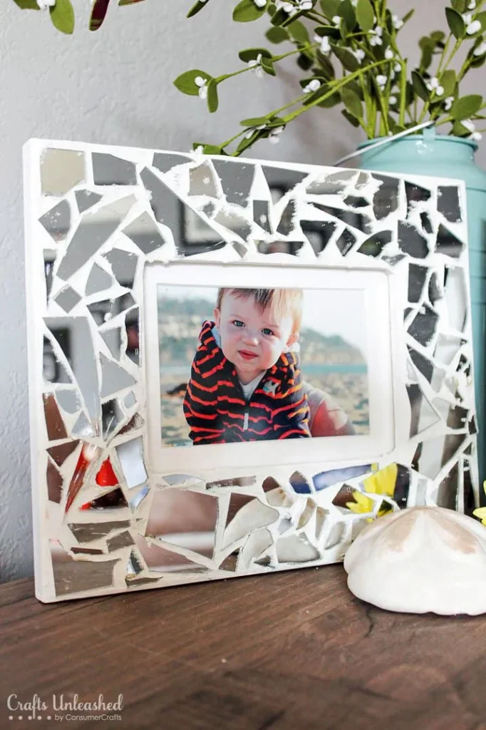 Mirror Shard Picture Frames