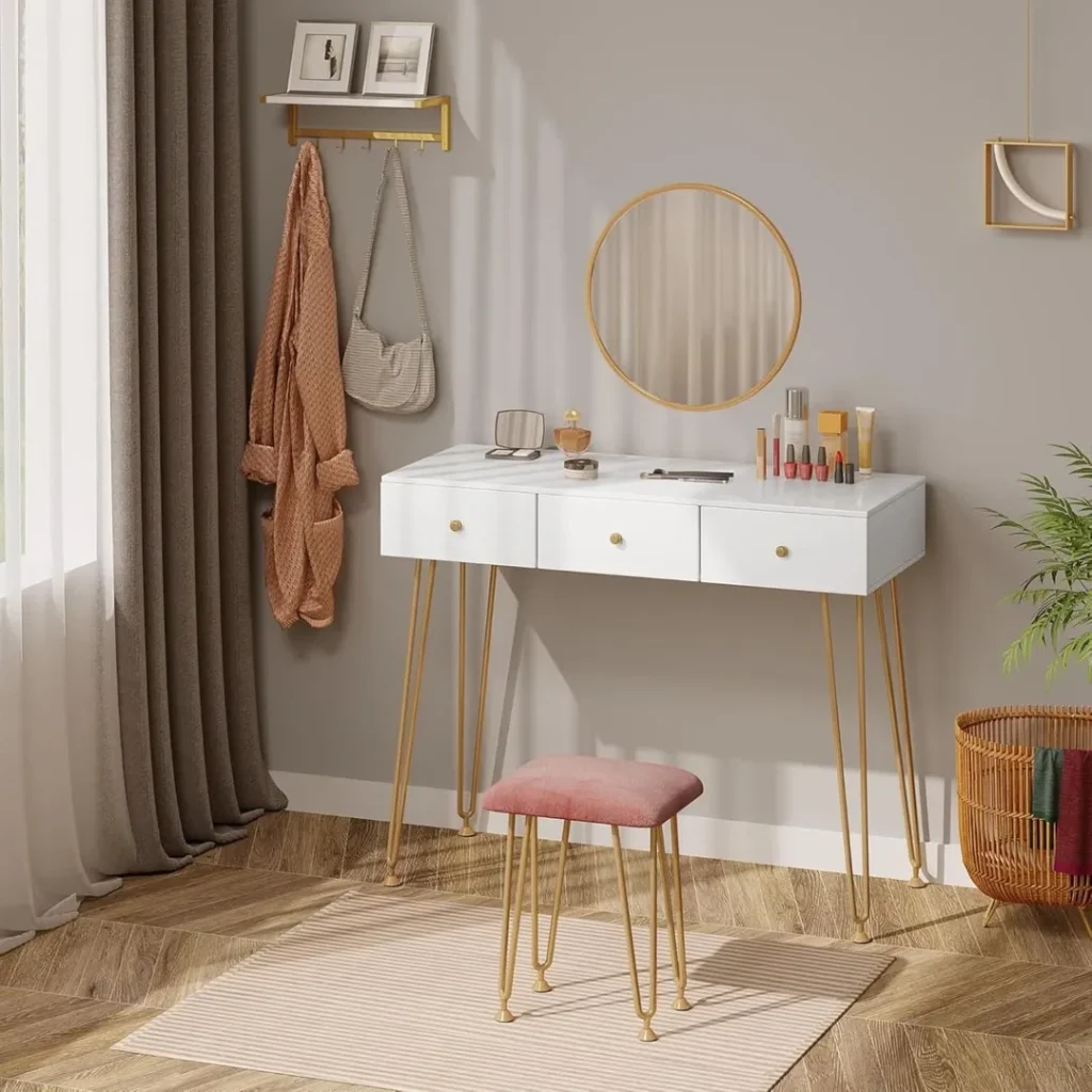 Wall Mounted Vanity Desks