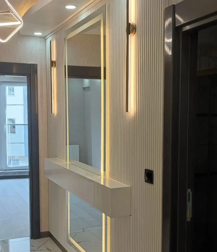 Mirror Panel Entryway Designs