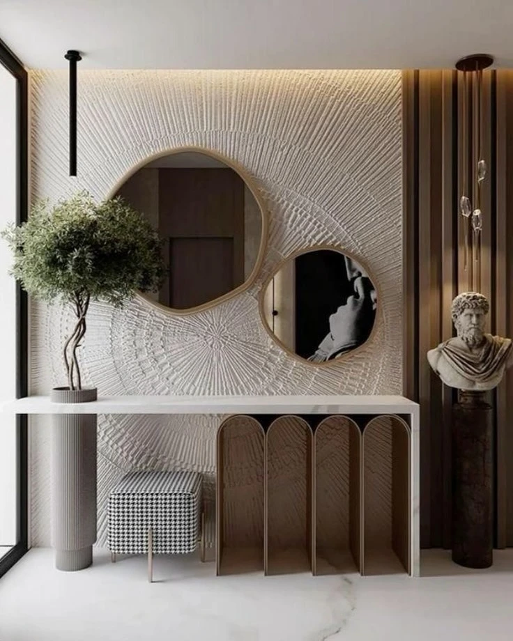 Mirror Clusters Above Console