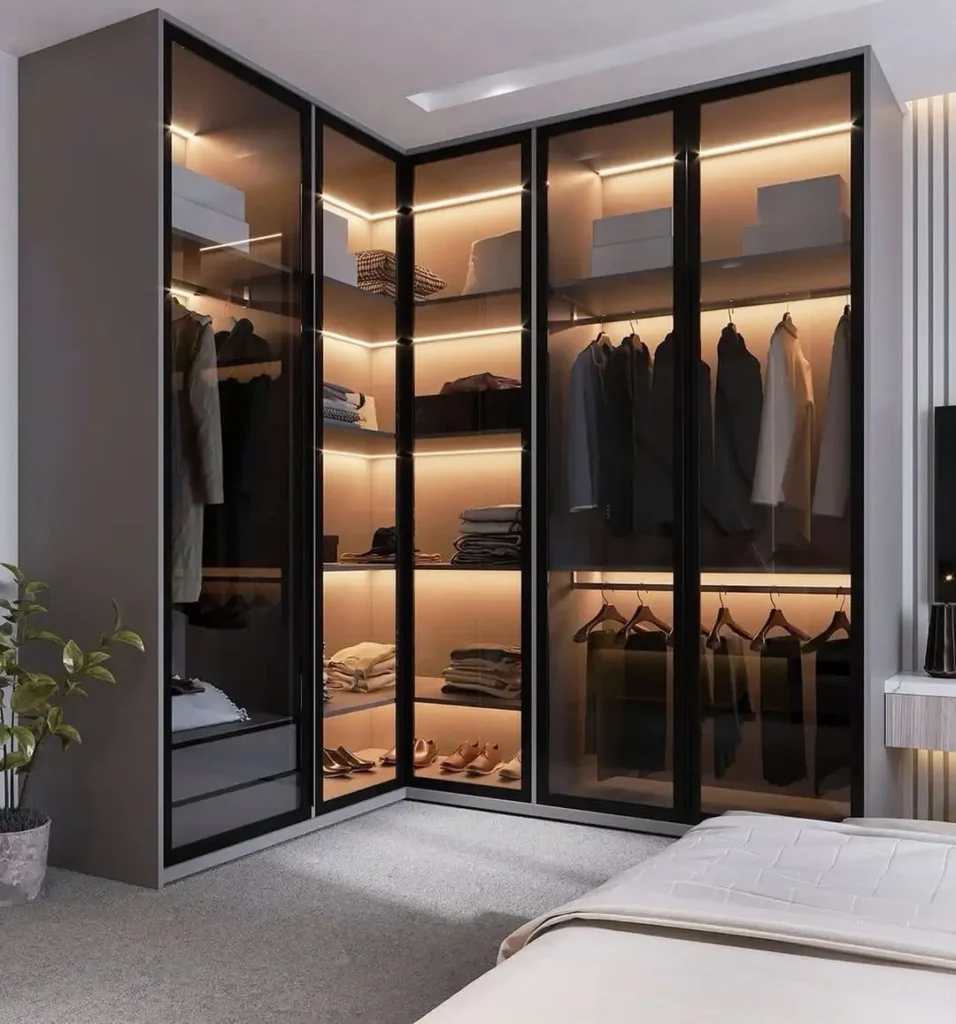 16 Corner Wardrobe Closet Ideas for Stylish Storage 9 Small Bedroom Corner Wardrobe