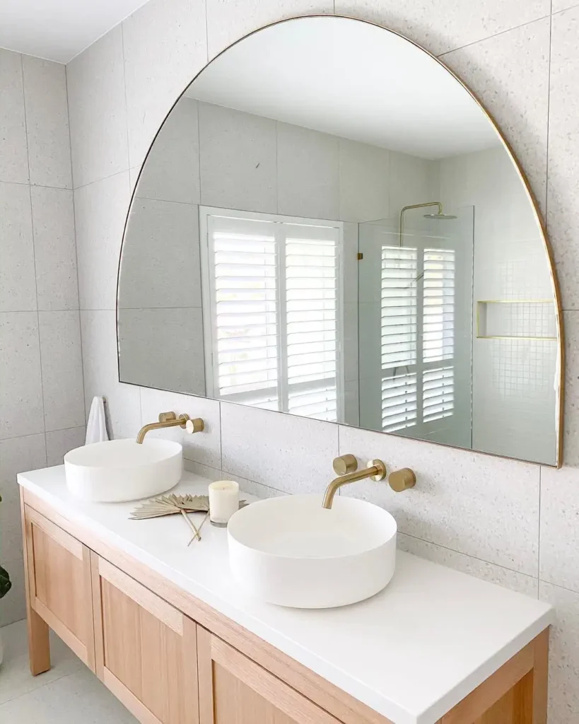 Arched Bathroom Mirror Designs