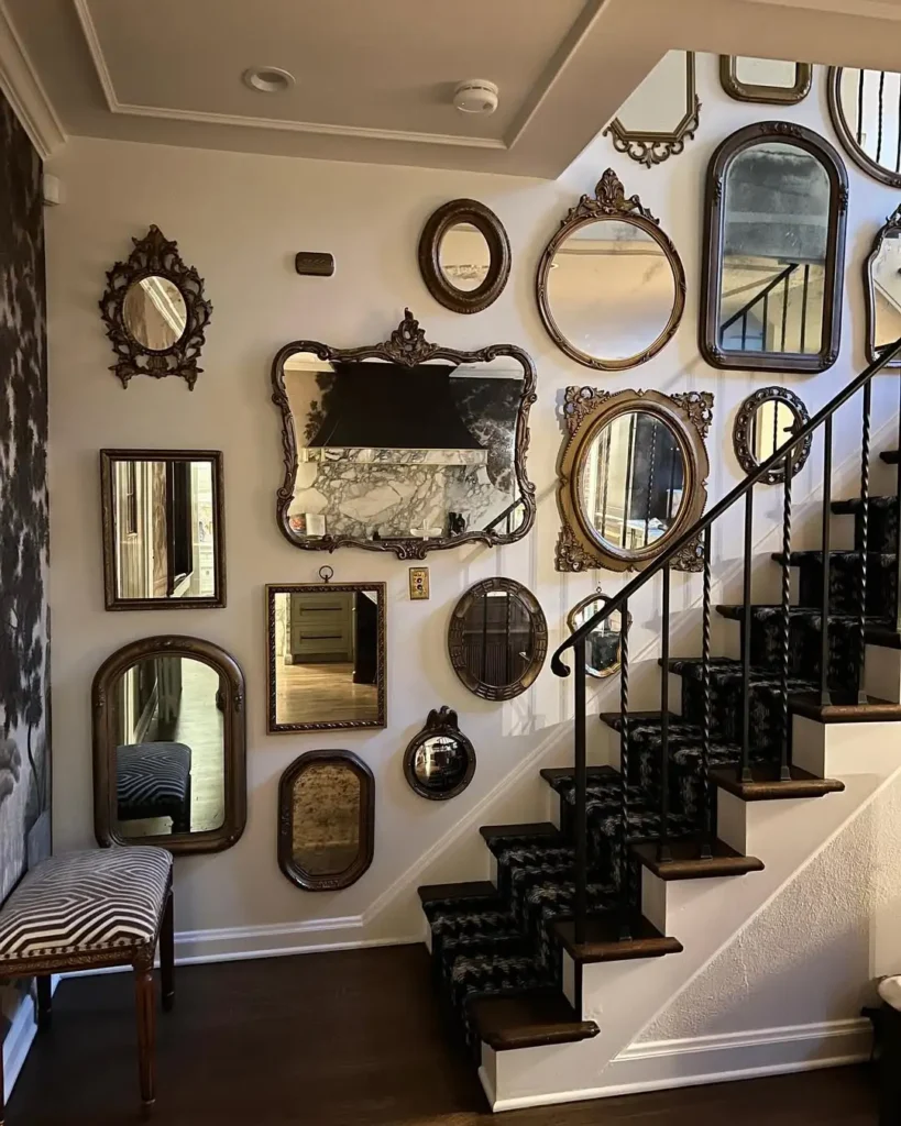 Mirror Art Gallery Wall