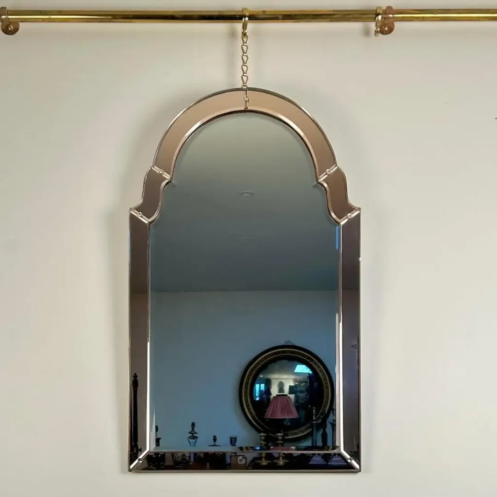 17 Vintage Mirror Ideas to Elevate Your Space 29 Art Deco Vintage Mirrors