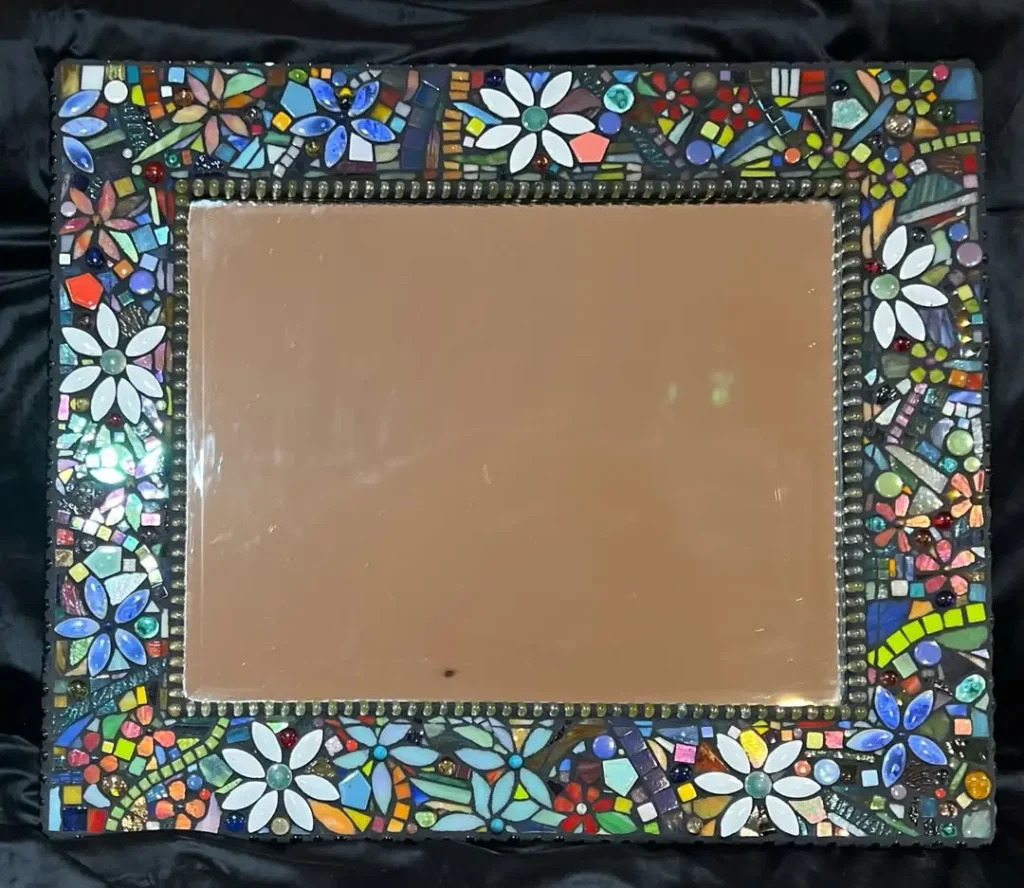 Mirror Mosaic Photo Frames