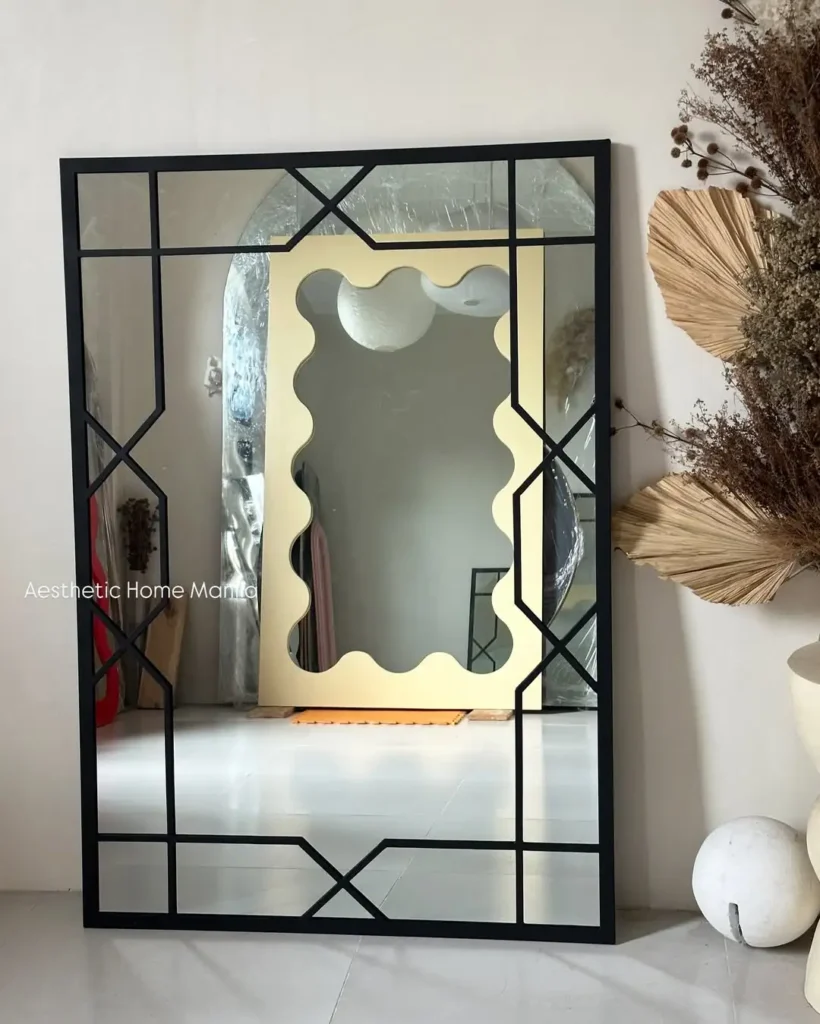 16 Full Length Mirror Ideas to Elevate Your Space 31 Industrial Metal Frame Mirrors