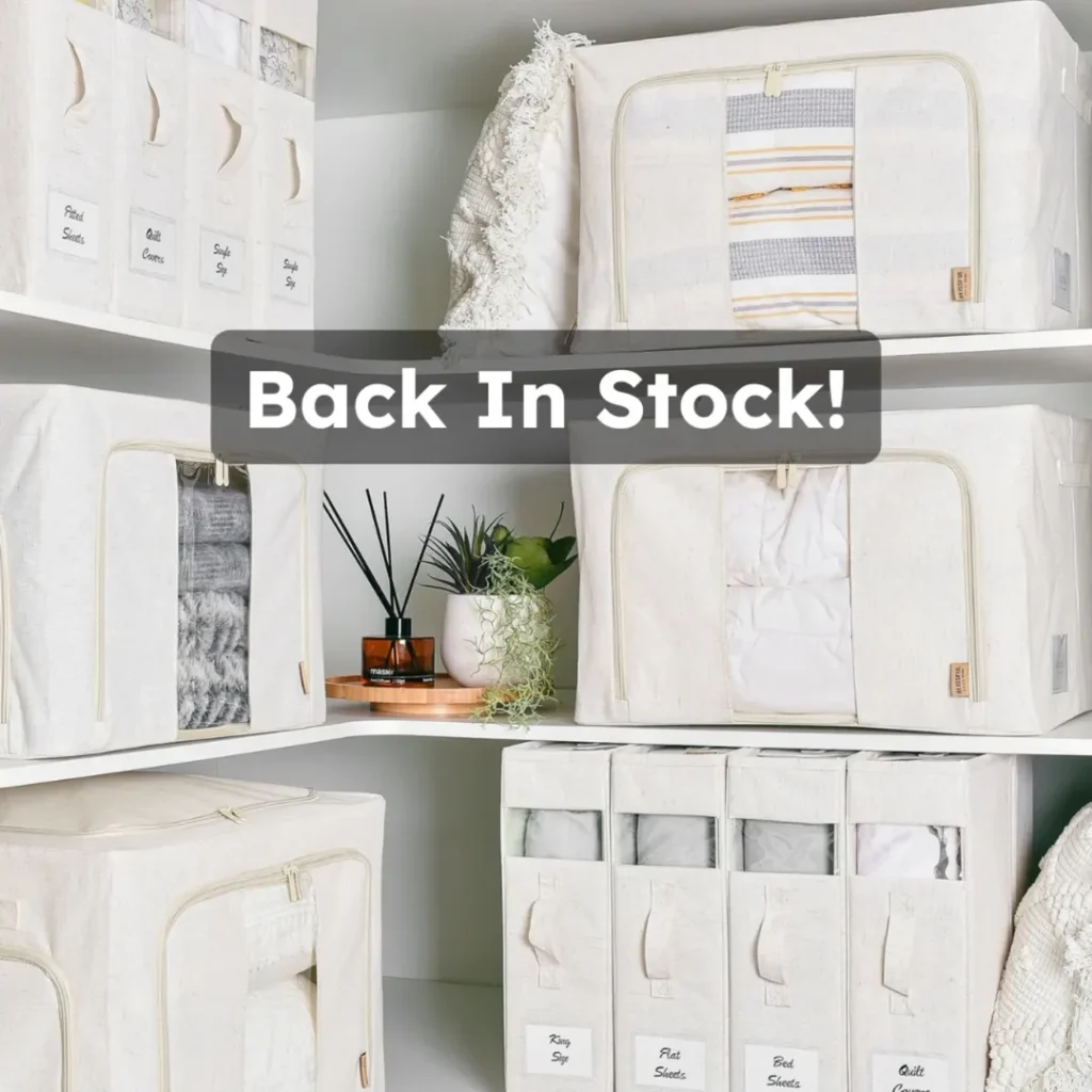 15 Linen Closet Organization Ideas For a Tidy Home 25 Seasonal Bedding Storage Bins