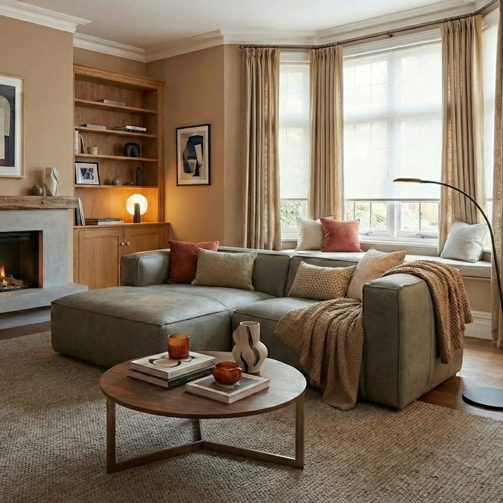 15 Corner Sofa Design Ideas For a Cozy Home 1 Compact Corner Sofa Seating