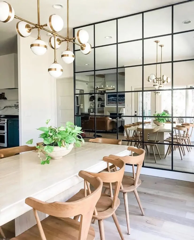 Full Wall Mirror Panels