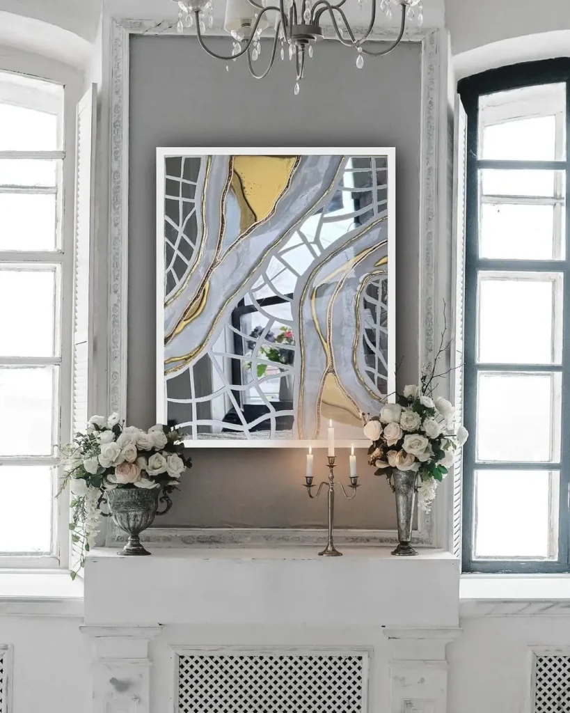 Mirror Pieces Wall Collage