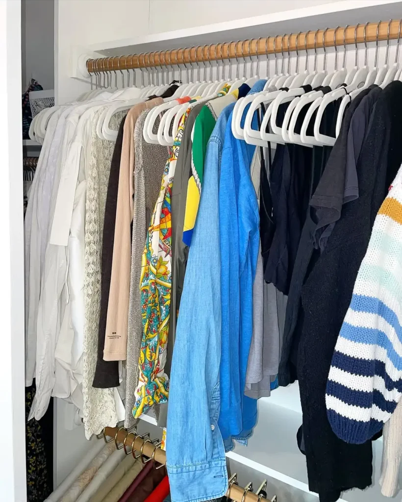 Closet Hanger Organization Tips