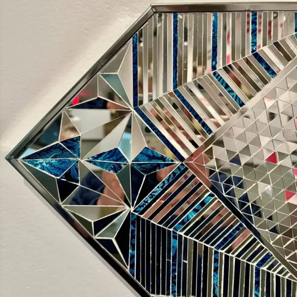 17 Mirror Art Ideas to Elevate Your Home Style 3 Mirror Art