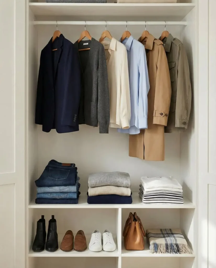 Minimalist Capsule Wardrobe Closets