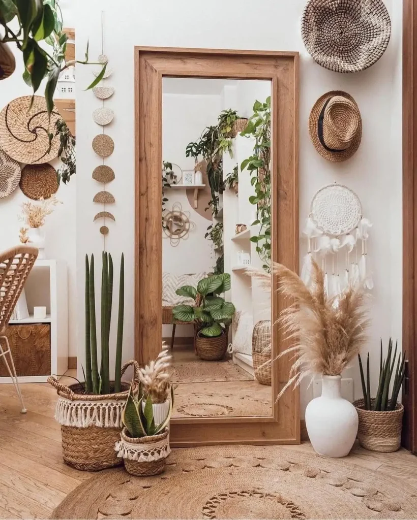 Boho Mirror Wall Decor