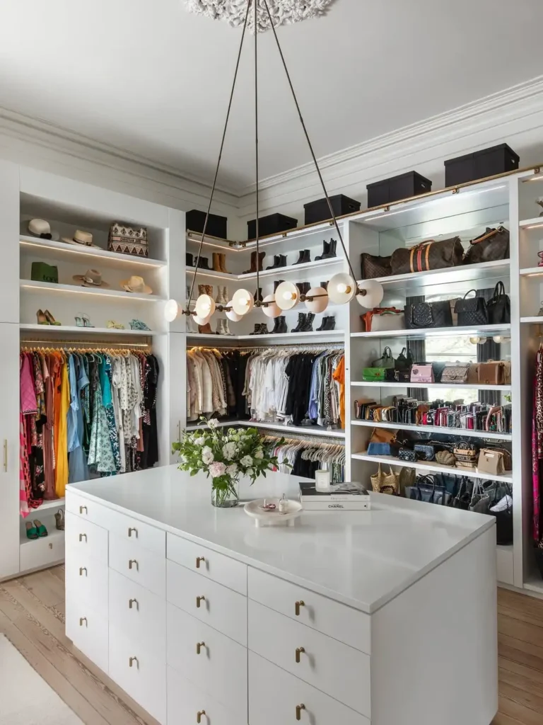 16 Wall Closet Ideas to Upgrade Your Space 15 Open Shelving Wall Closet
