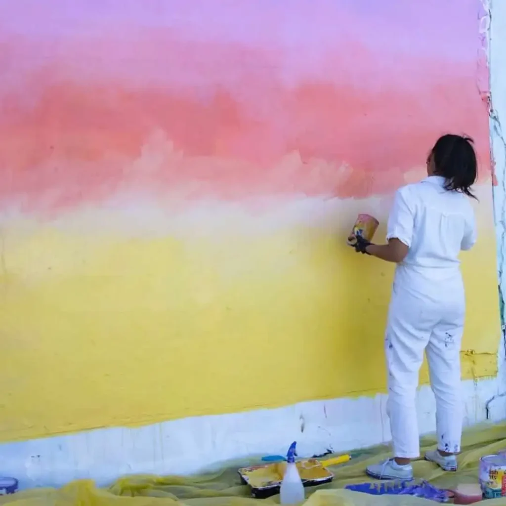 15 Wall Paint Patterns That Instantly Refresh Any Room 5 Ombre Wall Painting