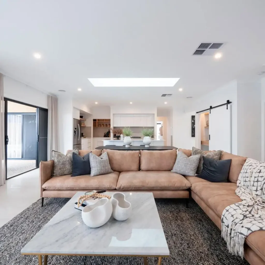 15 Corner Sofa Design Ideas For a Cozy Home 45 Open Living Room Corner Sofa