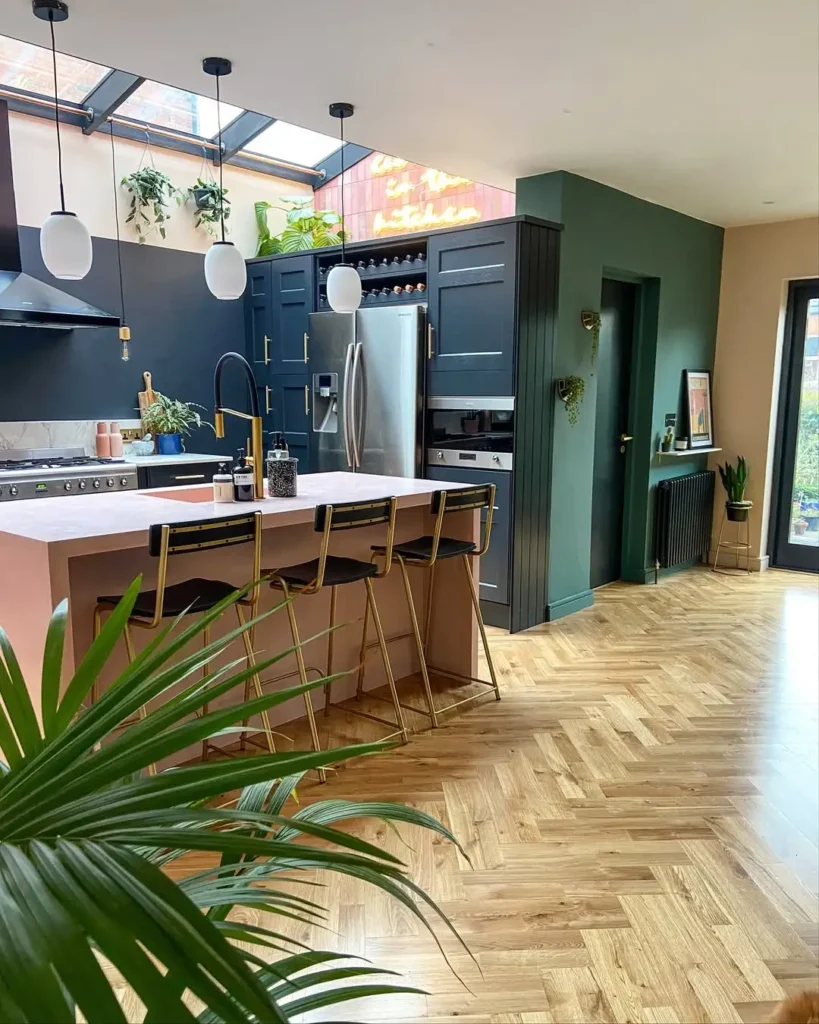 15 Kitchen Paint Colors That Instantly Refresh 11 Two Tone Kitchen Walls