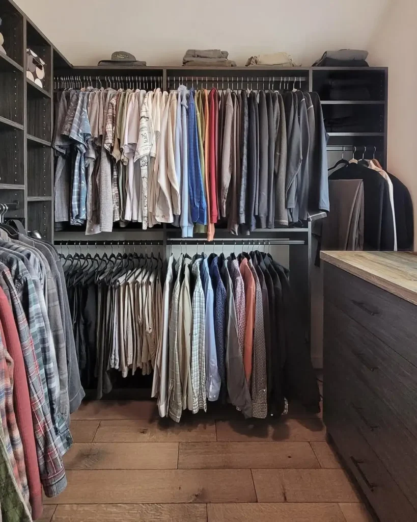 Double Hanging Closet Rods