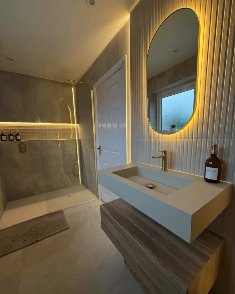 Pill Shaped Vanity Mirrors