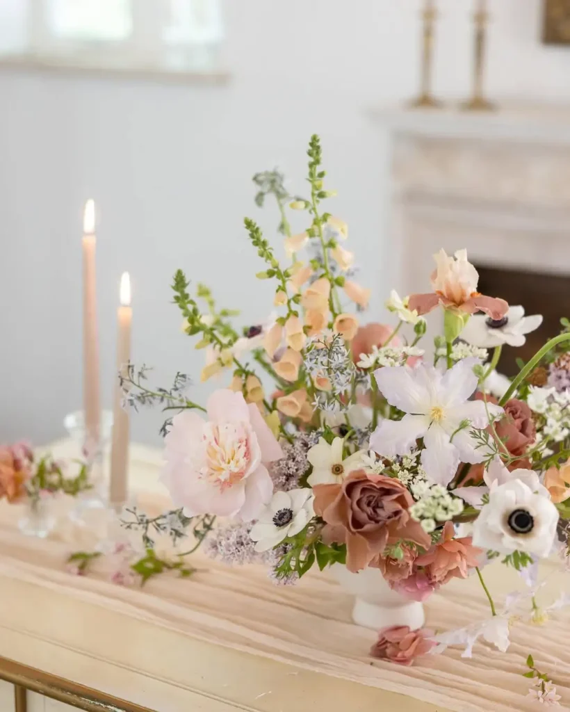 15 Easter Flower Arrangements For a Fresh Spring Home 33 Neutral Toned Spring Florals