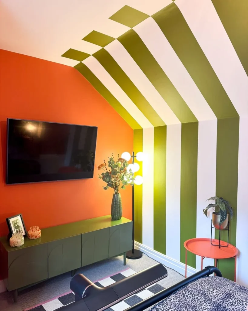 15 Wall Paint Patterns That Instantly Refresh Any Room 3 Striped Wall Paint Ideas